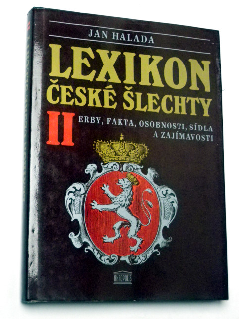 Jan Halada LEXIKON ČESKÉ ŠLECHTY II
