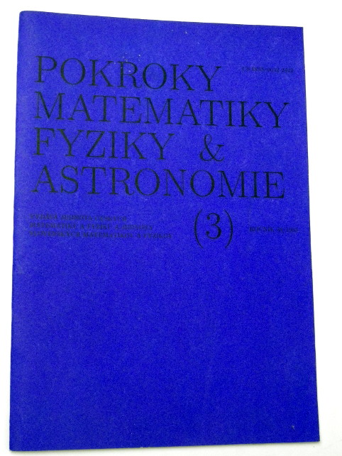 POKROKY MATEMATIKY FYZIKY A ASTRONOMIE 3/1993