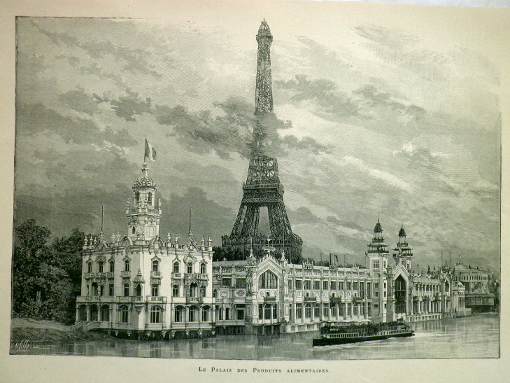 OCELORYT PAŘÍŽ 1889 EIFFELOVA VĚŽ