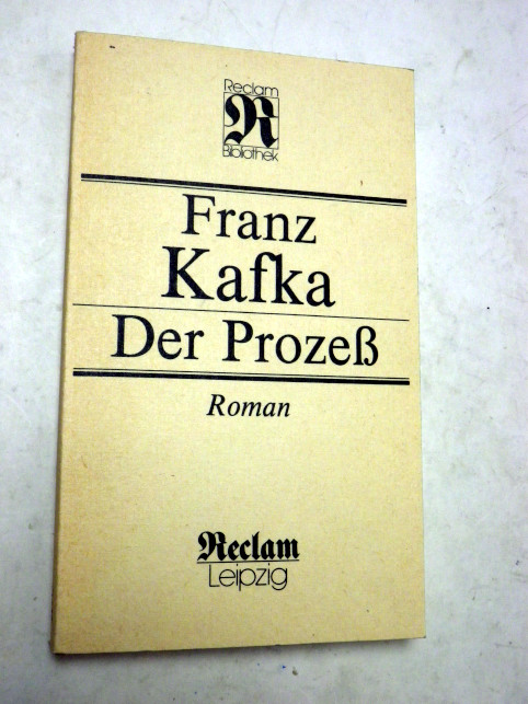 Franz Kafka DER PROZESS