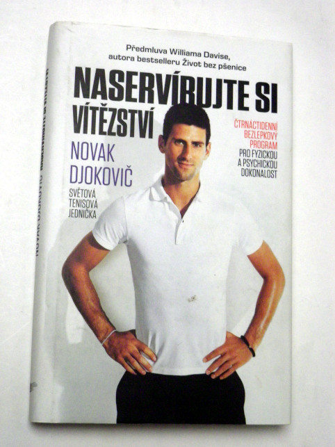 Novak Djokovič NASERVÍRUJTE SI VÍTĚZSTVÍ