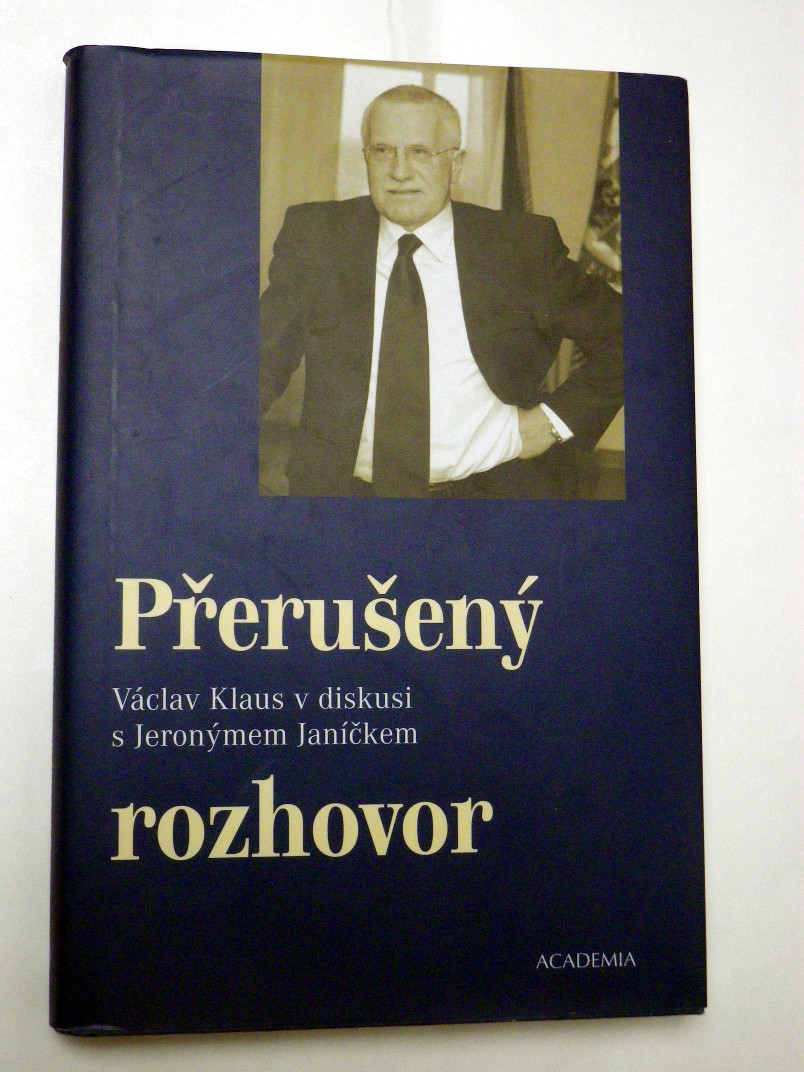 Václav Klaus v diskuzi s Jeronýmem Janíčkem PŘERUŠENÝ ROZHOVOR