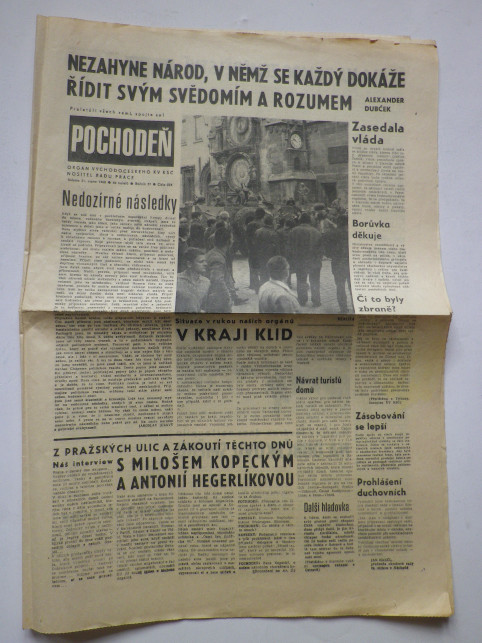 POCHODEŇ 31. SRPEN 1968