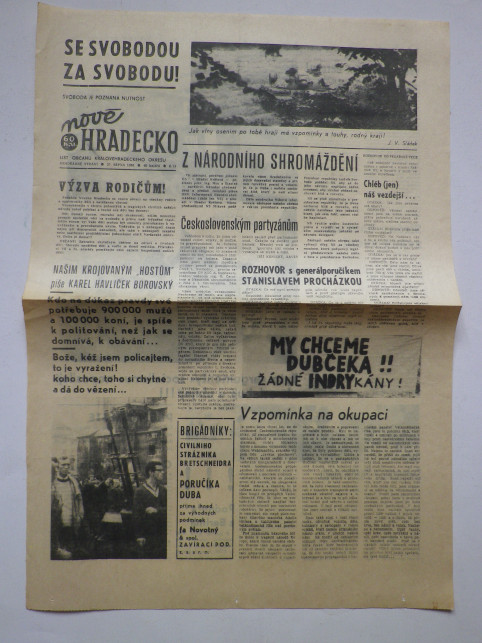 NOVÉ HRADECKO 27. SRPEN 1968