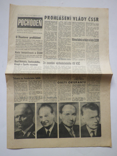 POCHODEŇ 22. SRPEN 1968