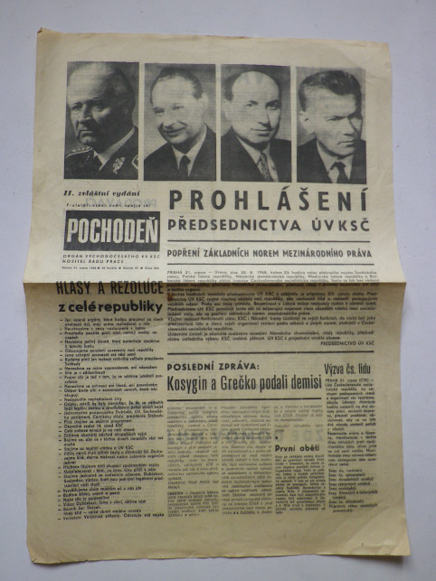 POCHODEŇ 21. SRPEN 1968