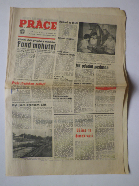 PRÁCE 20. SRPEN 1968