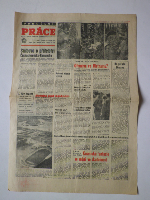 PRÁCE 19. SRPEN 1968