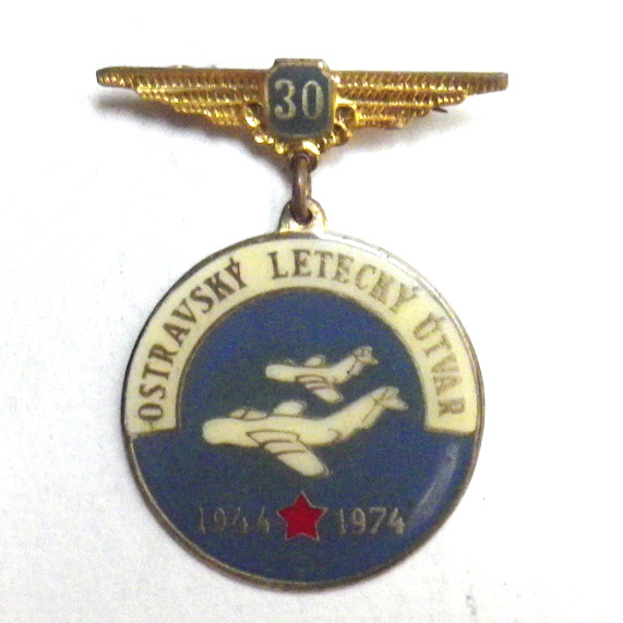 OSTRAVSKÝ LETECKÝ ÚTVAR 1944 - 1974 30 LET