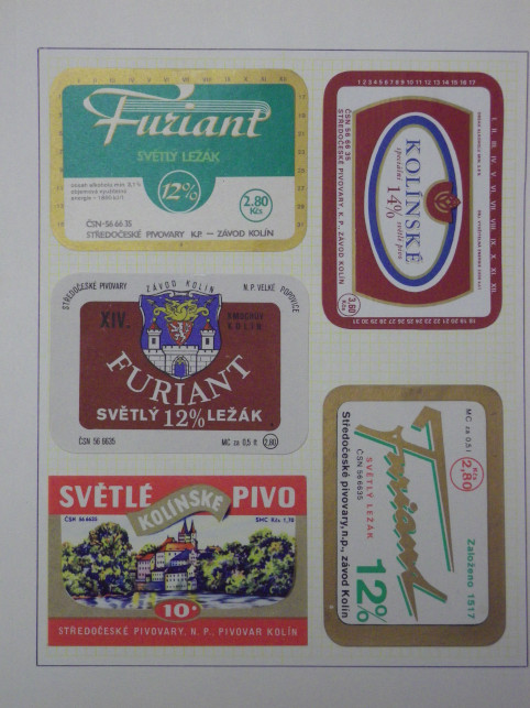 ETIKETY PIVOVAR KOLÍN