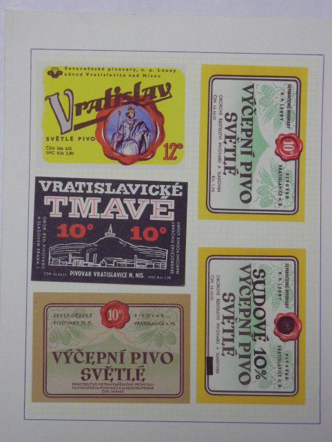 ETIKETY PIVOVAR VRATISLAVICE