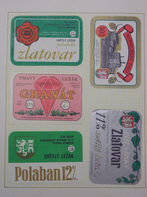 ETIKETY PIVOVAR NYMBURK