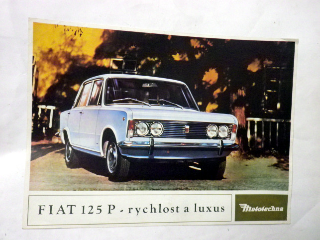 FIAT 125P PROSPEKT MOTOTECHNA