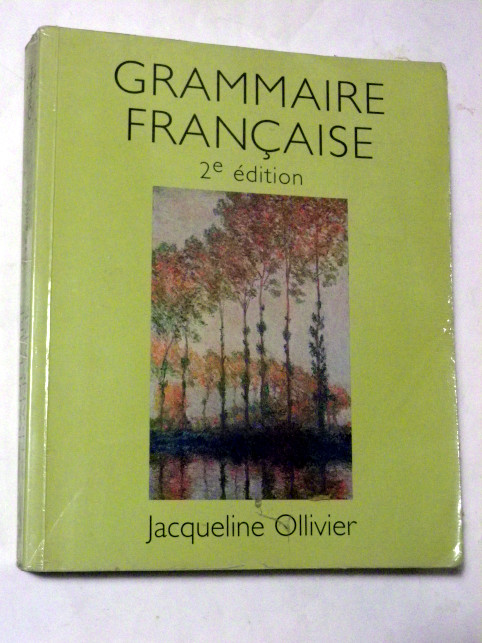 Jacqueline Ollivier GRAMMAIRE FRANCAISE 