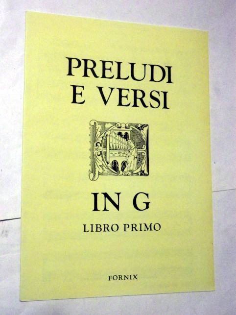 PRELUDI E VERSI IN G