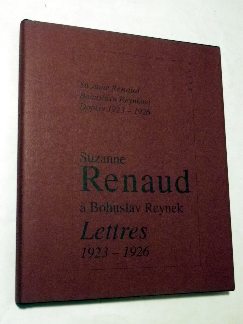 SUZANNE RENAUD BOHUSLAVU REYNKOVI DOPISY 1923 - 1926
