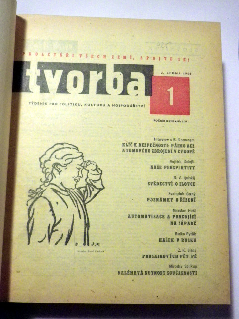 TVORBA Ročník XXIII / 1958