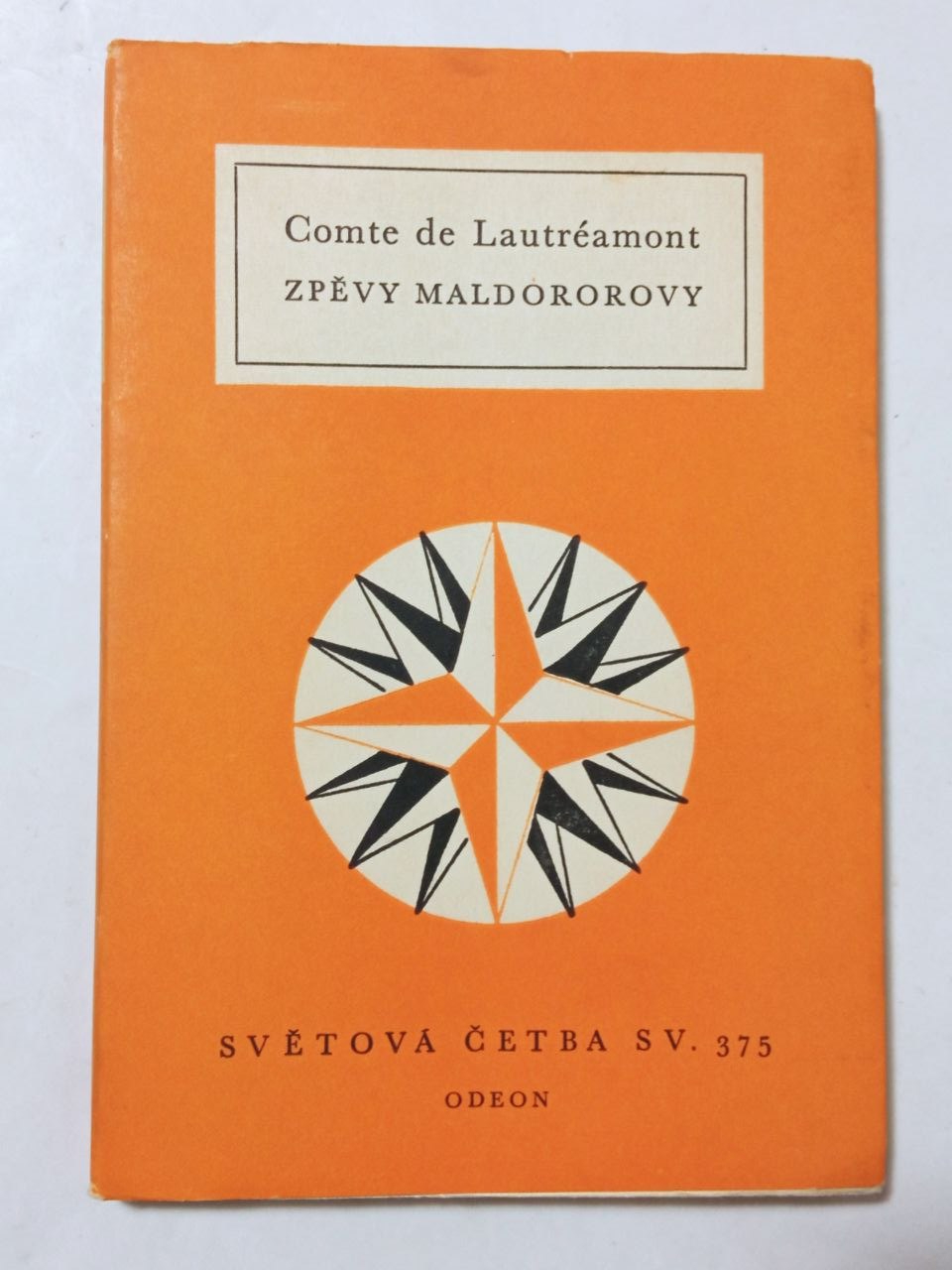 Comte de Lautréamont ZPĚVY MALDOROROVY