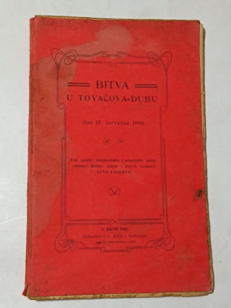 Otto Loserth BITVA U TOVAČOVA DUBU