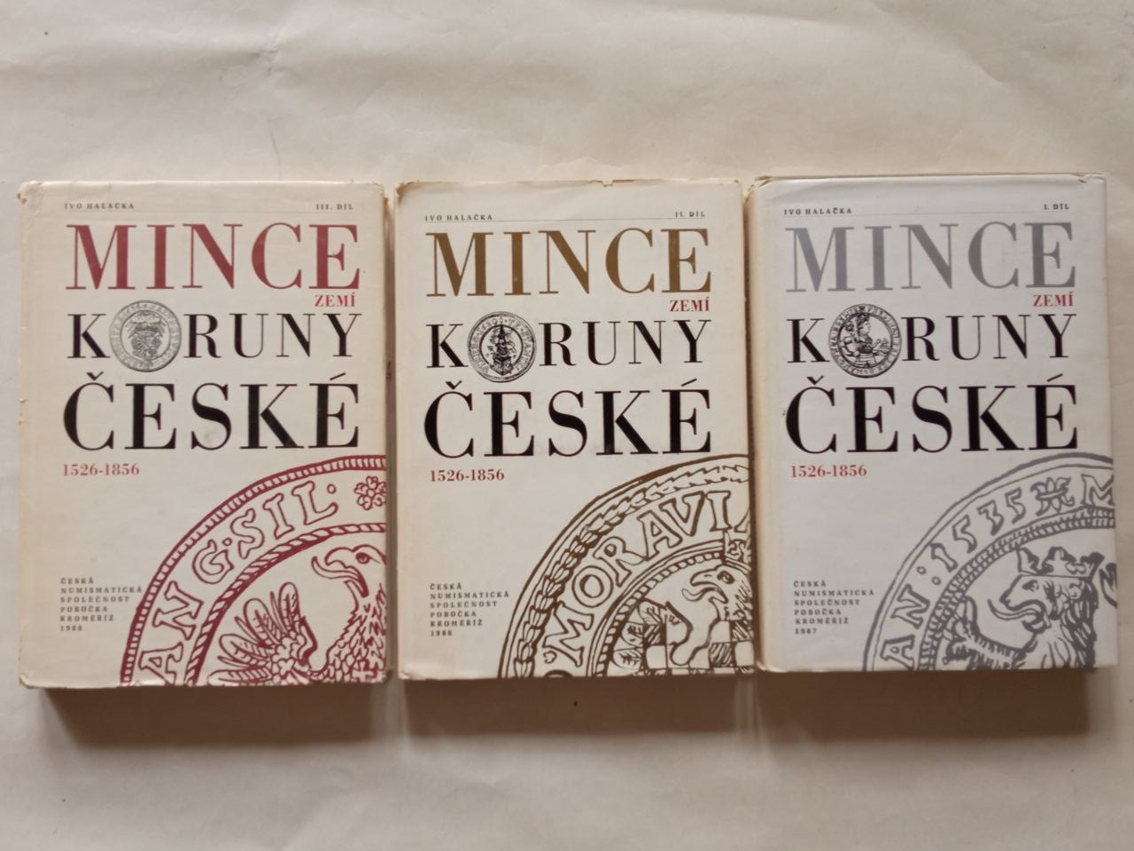 Ivo Halačka MINCE ZEMÍ KORUNY ČESKÉ I II III