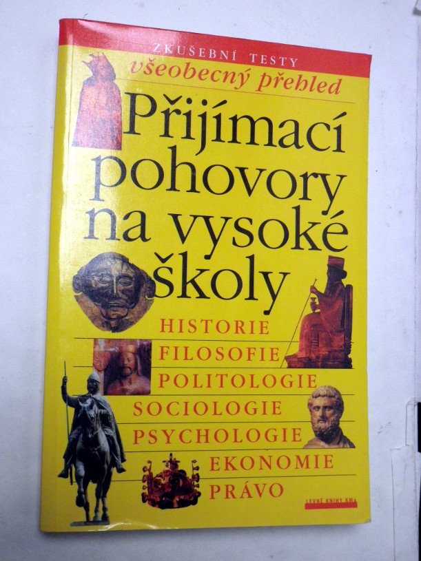 PŘIJÍMACÍ POHOVORY NA VYSOKÉ ŠKOLY