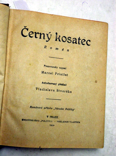 Marcel Priollet ČERNÝ KOSATEC
