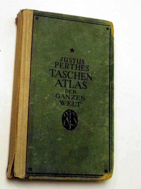 JUSTUS PERTHES TASCHEN ATLAS DER GANZEN WELT