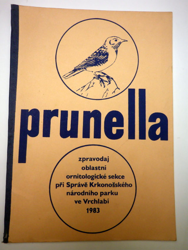 PRUNELLA ZPRAVODAJ ORNITOLOGICKÉ SEKCE PŘI SPRÁVĚ KRNAP 1983