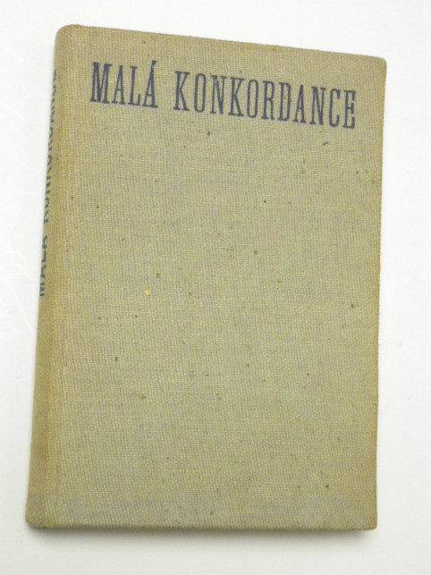 Josef Štifter MALÁ KONKORDANCE