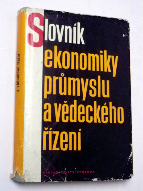 SLOVNÍK EKONOMIKY PRŮMYSLU A VĚDECKÉHO ŘÍZENÍ