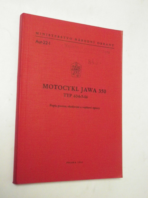 MOTOCYKL JAWA 350 TYP 634 5 16 