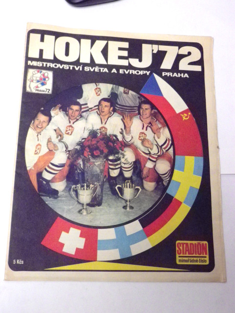 HOKEJ 72 MIMOŘÁDNÉ ČÍSLO K MS A ME V PRAZE